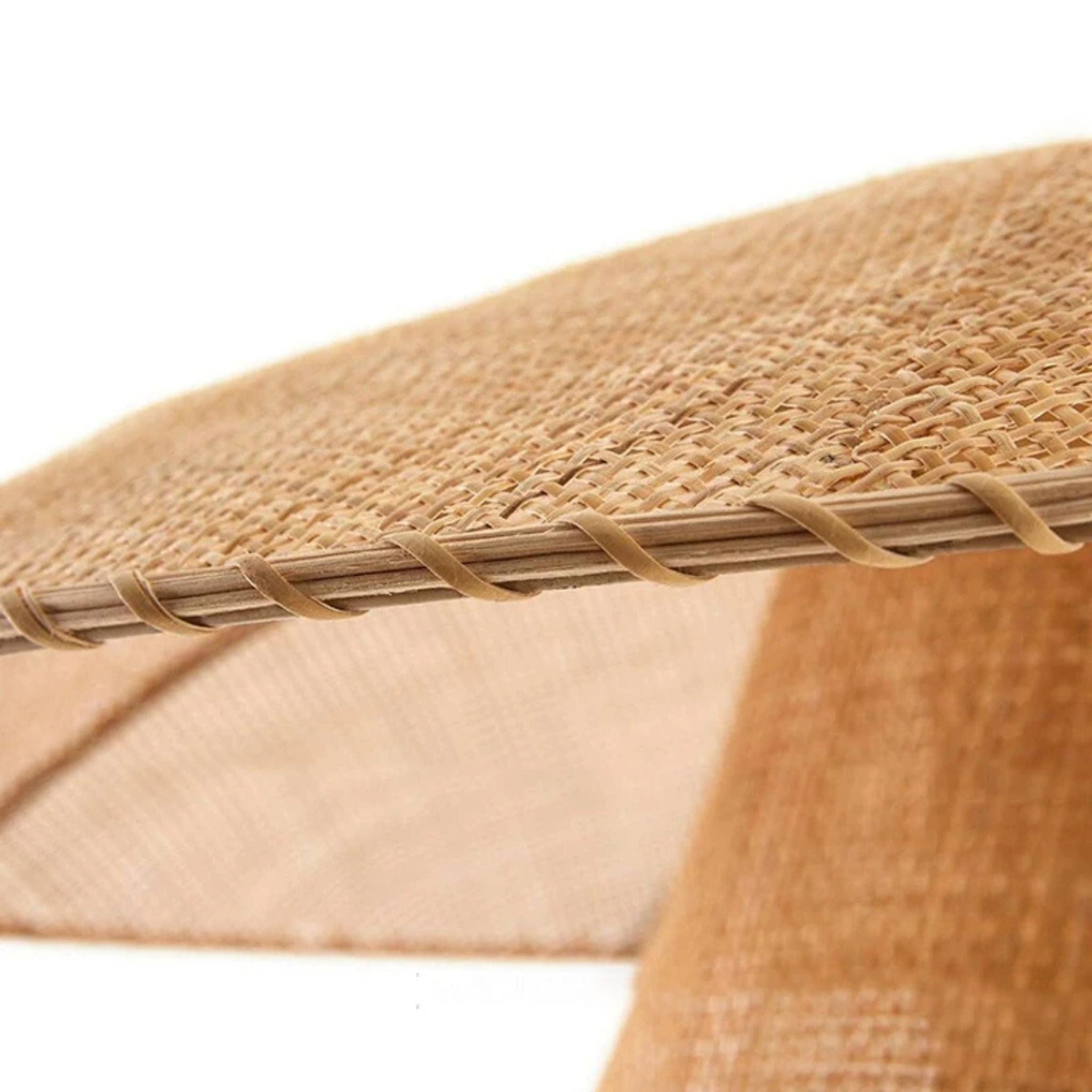 Suspension Ombrelle Rotin Naturel